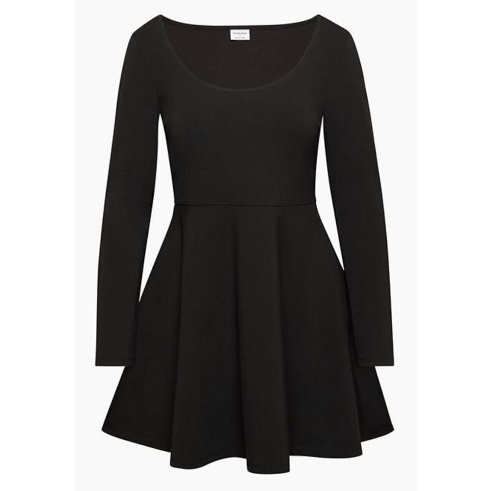 Aritzia Sunday Best Black Virtue Dress